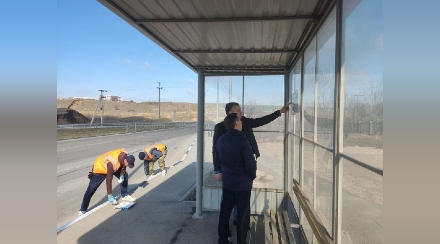 В Симферопольском районе проверили качество ямочного ремонта и содержания дорог