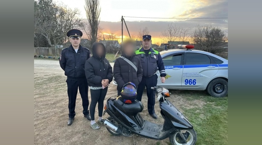 Инспекторы пресекли опасную езду несовершеннолетних