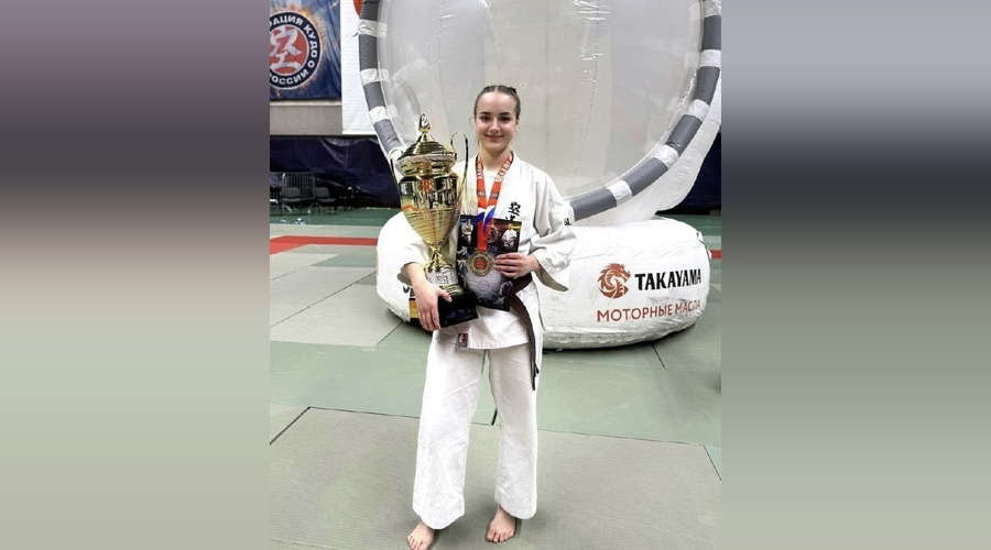 Крымчанка Елизавета Громова выиграла чемпионат России по кудо