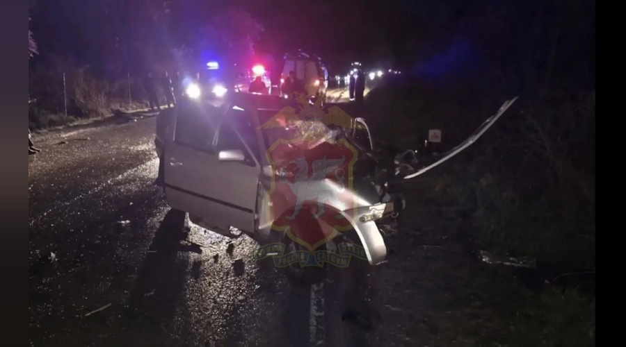 На трассе «Грушевка - Судак» в ночной аварии погиб водитель легкового автомобиля