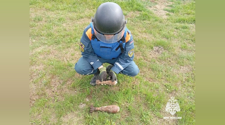 В Ленинском районе обезвредили артиллерийские снаряды времен войны