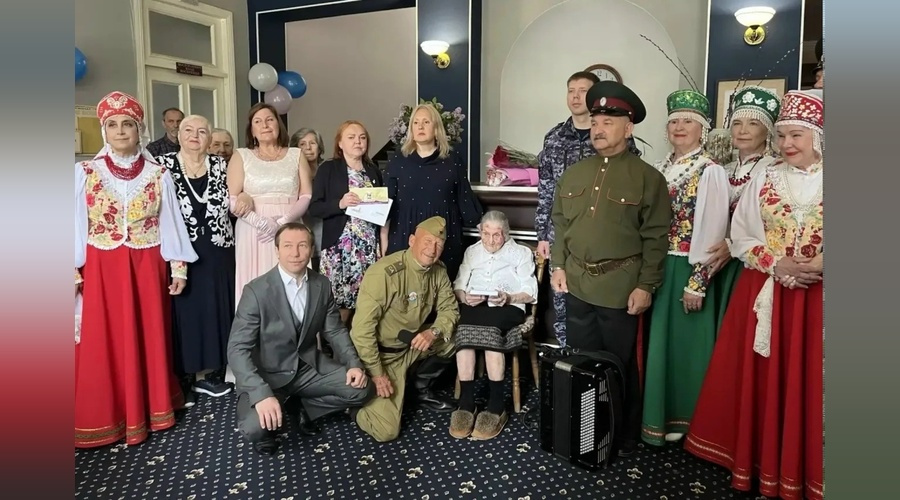 В Ялте отметили 100-летие ветерана Великой Отечественной войны Зои Челбаевой