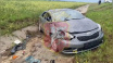 Три ребенка получили травмы в аварии под Сакским районом