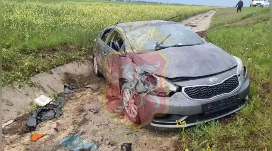 Три ребенка получили травмы в аварии под Сакским районом