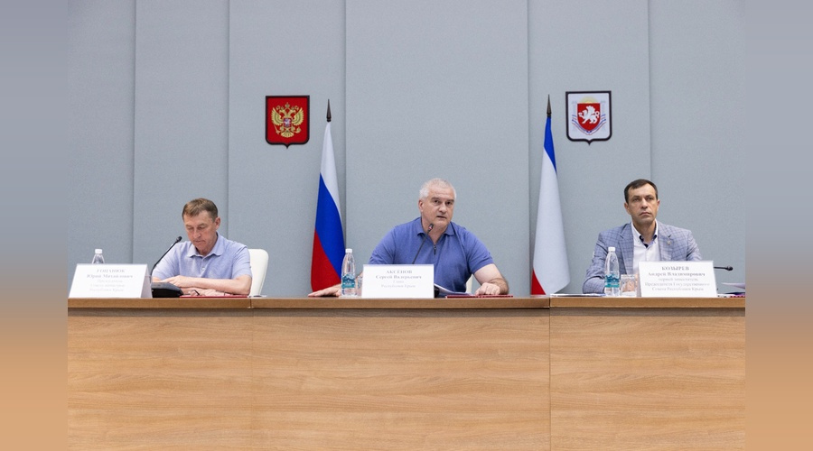 Сергей Аксёнов раскритиковал работу глав муниципалитетов Крыма