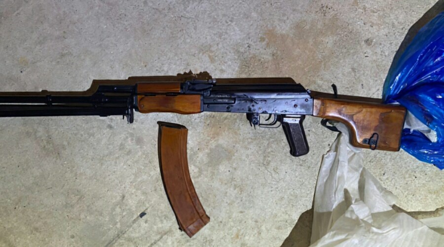 Житель Черноморского района незаконно хранил арсенал оружия и патроны
