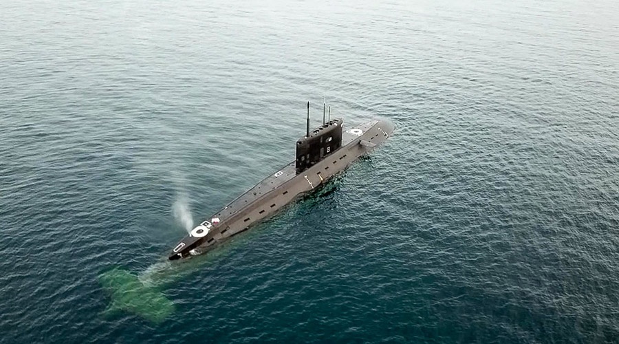 Российская подлодка выполнила стрельбу «Калибрами» в Черном море