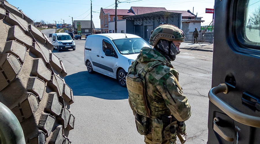 Органы полиции по российскому стандарту начали формировать в Херсонской области