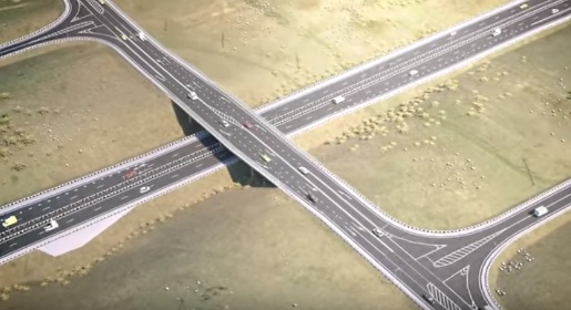 Видеопрезентация автомобильных подходов к Крымскому мосту со стороны Тамани появилась на YouTube (ВИДЕО)
