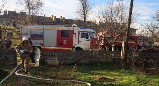 Два человека погибли на пожаре в Симферопольском районе
