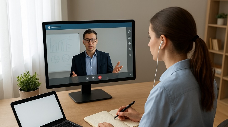 Вебинары в обучающей среде и их значение для расширения профессиональных навыков