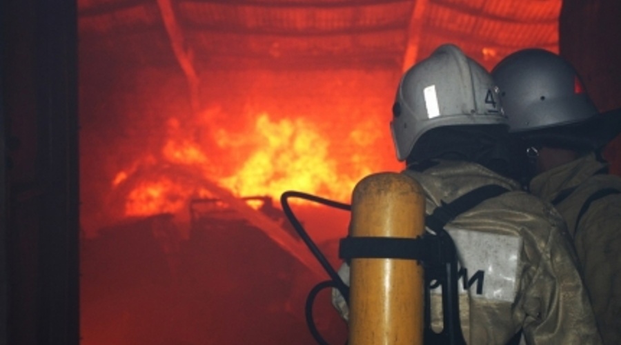 Крымские спасатели за сутки спасли из огня двух человек