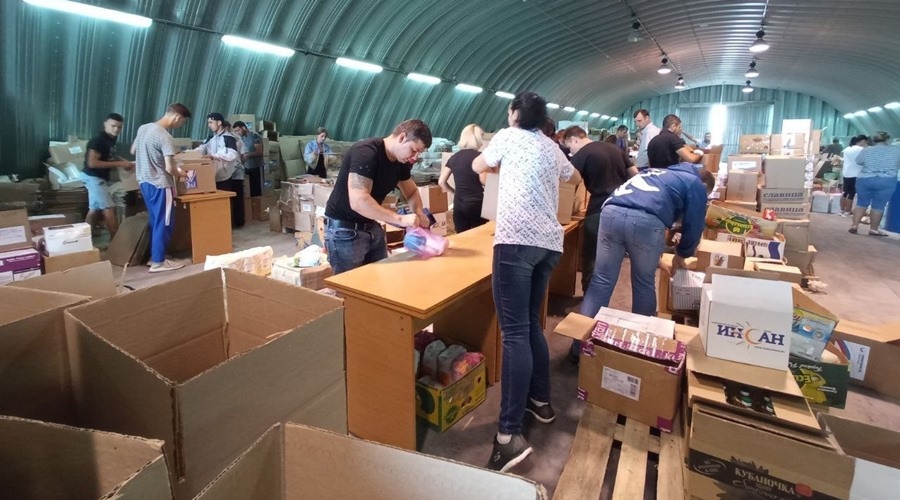 Партия «Единая Россия» и волонтеры оказывают помощь членам семей мобилизованных