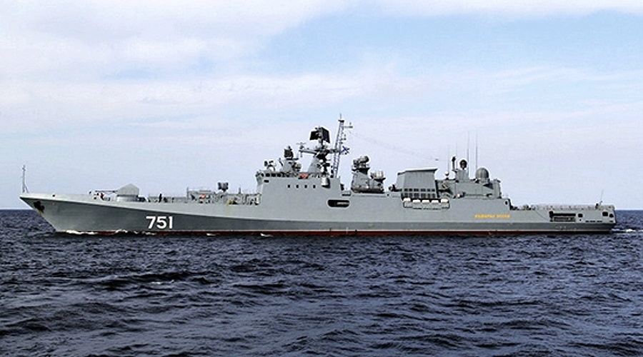 Фрегат Черноморского флота провел учения ПВО в Средиземном море