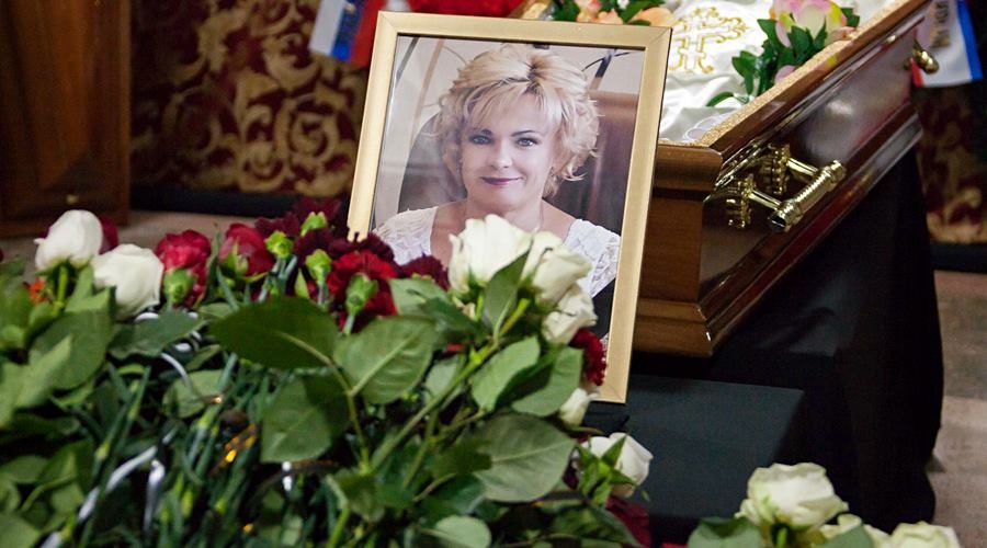 В Крыму простились с погибшей главой администрации Черноморского района